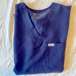 Navy Blue Figs Caterina Top XS